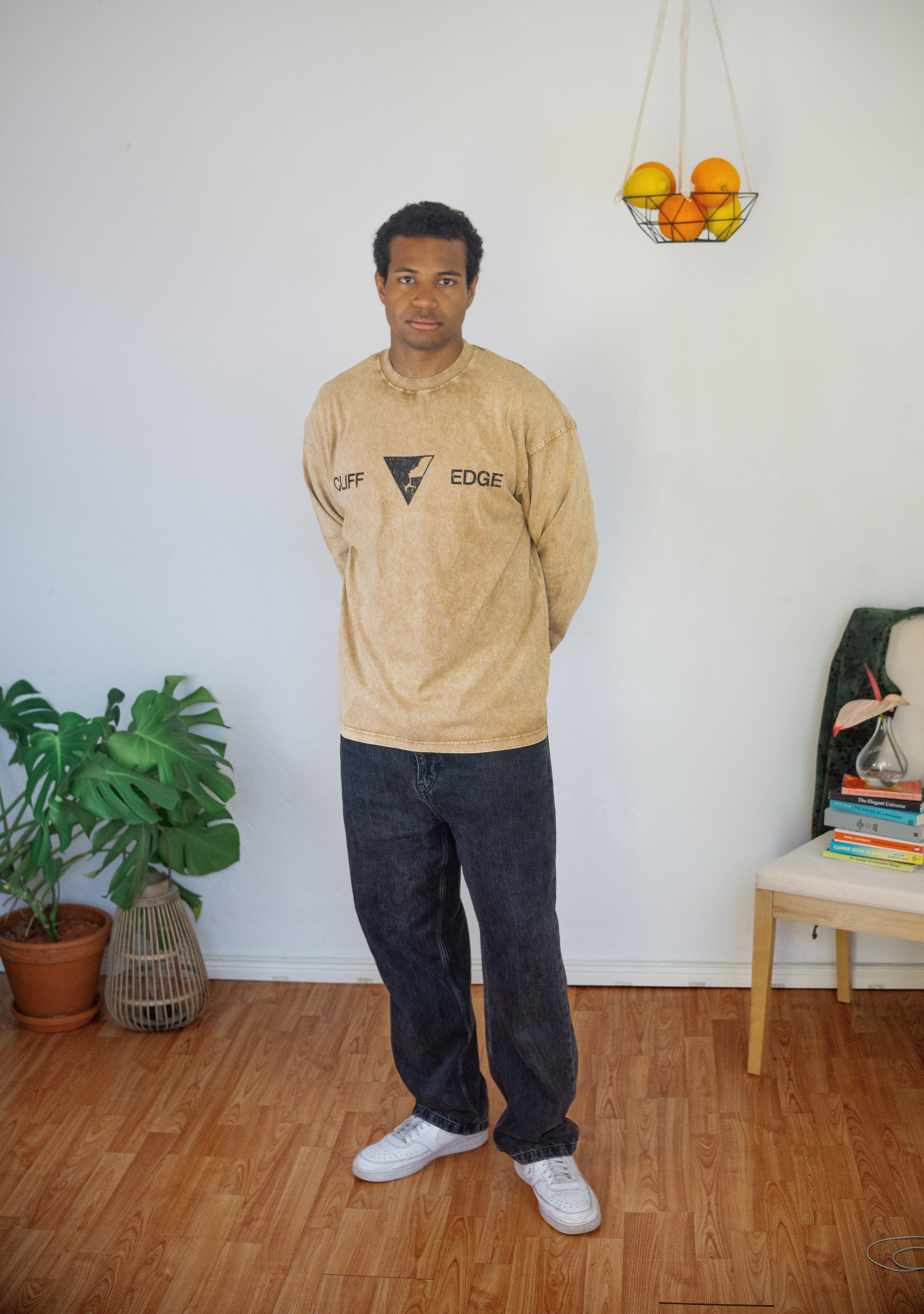 Acid-Washed Sweatshirt